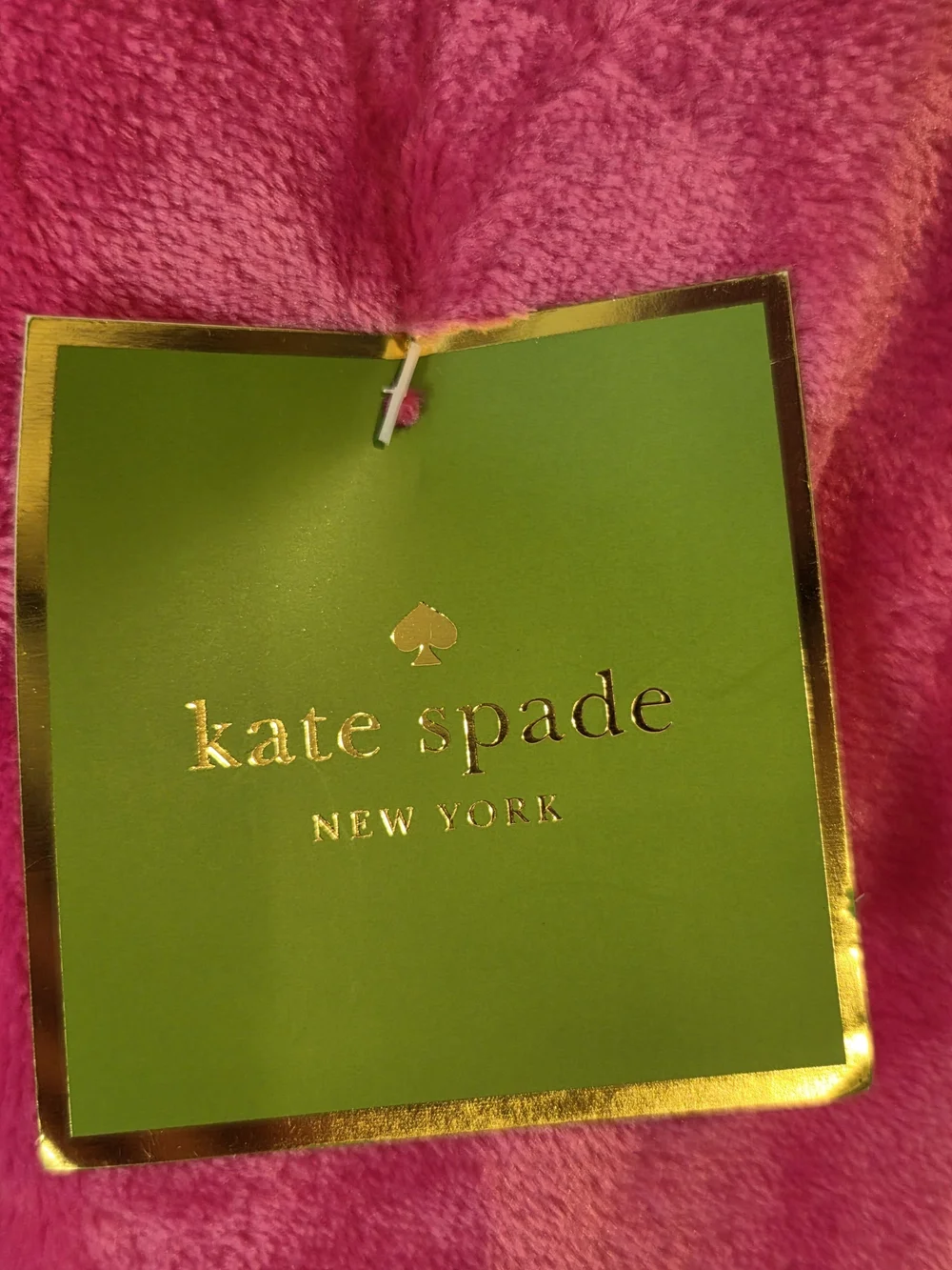kate spade soft plush